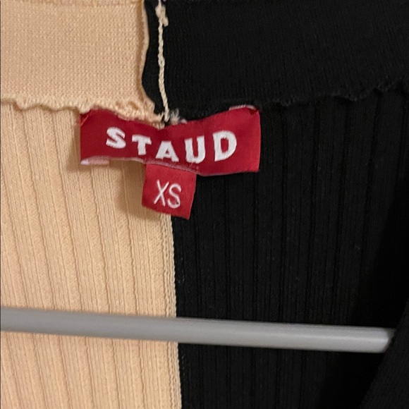 Staud Two-Tone Ribbed Long Cardigan dress - XS - never worn - Picture 3 of 3